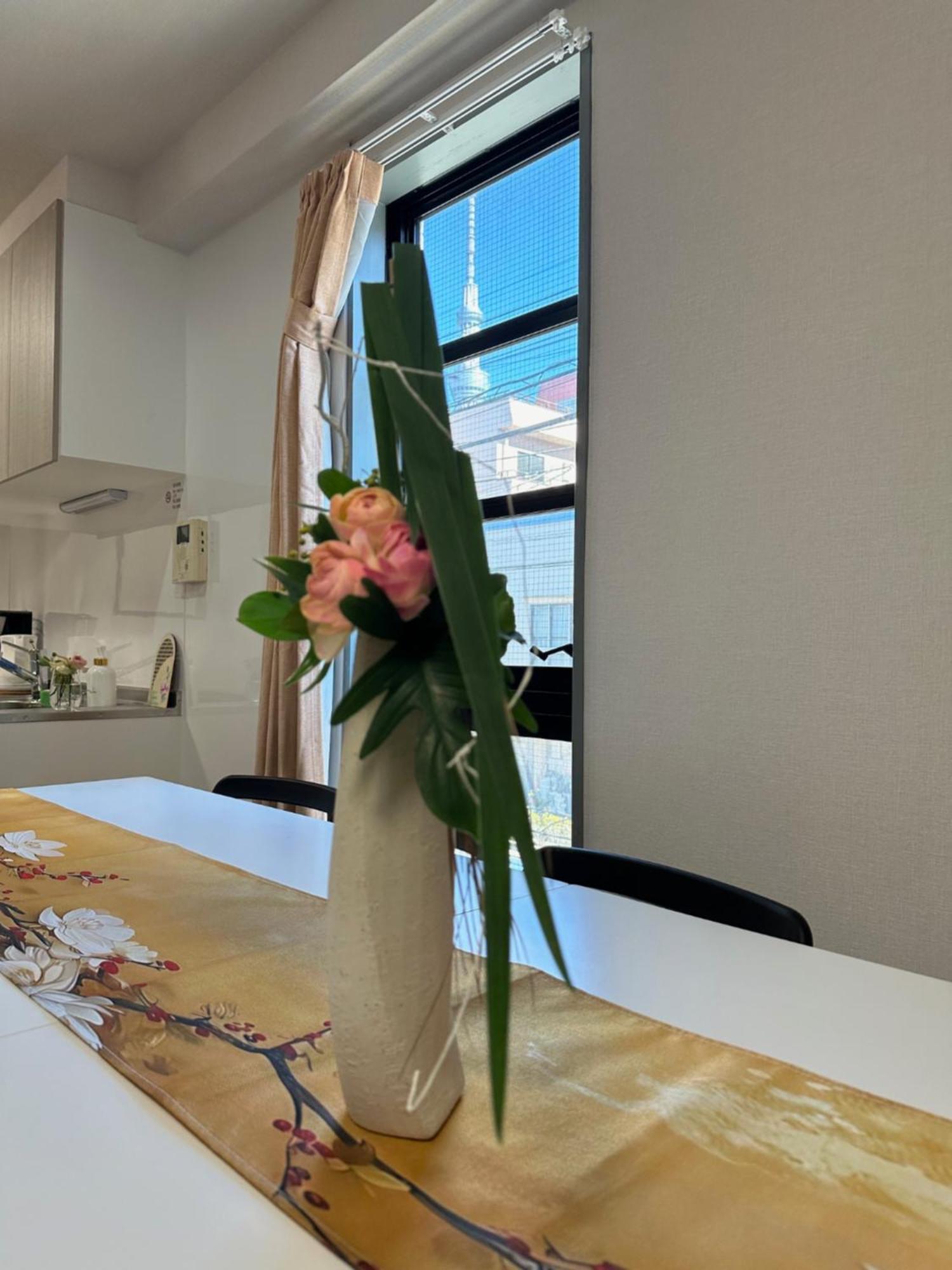 Mama Sumida - Ikebana & Ceramic Painting Near Skytree & Sensoji Temple Appartement *